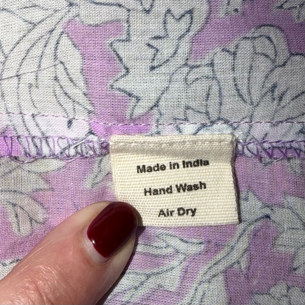 Tuckernuck Exclusive Violet and Indigo Nila Dali Dress by SZ Blockprints - Picture 12 of 13